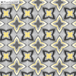 Kanvas Studio - Limoncello - Flower IKAT, Gray