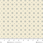 Henry Glass - Buttercream & Brickle Bits - Radiant Circles, Cream