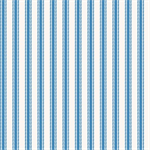 Clothworks - Let's Go! - Stripe, Blue