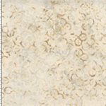 Timeless Treasures - XTonga 106^ Batik - Quatrefoil, Sand