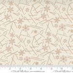 Moda - Warm Winter Wishes - Snowflake Flurry, Snowflake/Antler