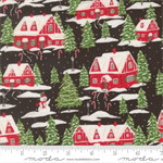Moda - Holiday Cheer - Cardinals Village, Midnight