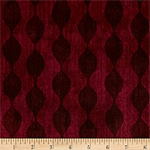 Stof Fabrics - Icy Winter - Wavy Stripe, Maroon