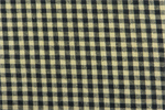 Diamond Textiles - Country Homespuns - 1/8^ Small Check, Tan/Black