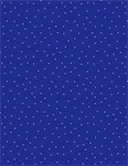 Wilmington Prints - Essential Pindots, White on Blue