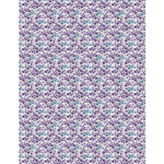 Wilmington Prints - Awakenings - Small Floral, Violet