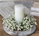 Candle Ring - Evensong Berries 10^, Cream
