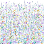 Hoffman California - Garden Bliss - Pastel Wild Flowers, Spring