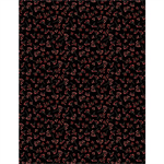 Wilmington Prints - Autumn Day - Berries Toss, Black