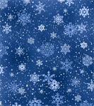 Elizabeth Studio - Landscape Medley - Snowflakes, Royal
