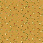 Marcus Fabrics - Holiday Foliage - Berry Vine, Gold
