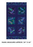 Benartex Traditions - On Dragonfly Wings - 24^ Dragonfly Panel, Multi