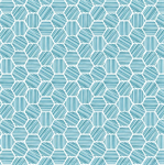 Michael Miller - Queen Bee - Hexagons, Blue