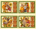 Studio E - Autumn Fields - 36^ Placemat Panel, Cream
