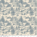 Riley Blake - Whispering Pines - Cabin, Cream