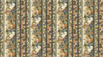 Robert Kaufman - Hello Fall - Border Stripe, Denim