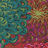 Free Spirit - Kaffe Fassett - Japanese Chrys, Scarlet