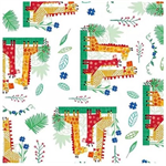 Blank Quilting - Zoo Crew - Giraffes, White