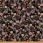 Hoffman California - Wish Upon the Night - Flowers, Black