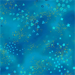 Clothworks - LB Basic Glitter - Metallic, Dark Aqua