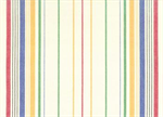 Moda - Toweling Basics - 16^ Hemmed Edge - Multi Stripes, Cream