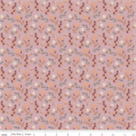 Riley Blake - Evening on the Prairie - Autumn Floral, Mauve