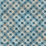 Henry Glass - Garden Symphony - Petal Dots, Teal