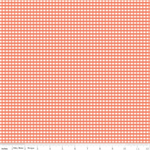 Riley Blake - Basic - 1/8^ Gingham, Salmon