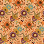 Riley Blake - The Awe of Autumn - Main Print, Orange