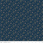Riley Blake - Christmas Greetings - Berries, Navy