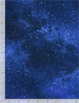 Timeless Treasures - Aurora - Starry Sky, Royal
