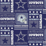 Fabric Traditions - NFL - Dallas Cowboys - Patchwork, Navy