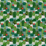 Blank Quilting - You Grow Girl - Cactus, Green