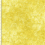 Timeless Treasures - Poppy Serenade - Soft Swirl Texture, Yellow