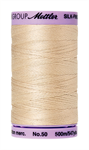 Mettler Thread - Silk-Finish 100% Cotton - 547 yds; 50 Wt. Eggshell