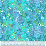 Windham Fabrics - Shine On - Glimmer, Turquoise
