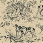 Marcus Fabrics - The Groundskeeper - Hound Toile, Tan