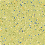 Marcus Fabrics - Yellow Sky - Fields, Light Green