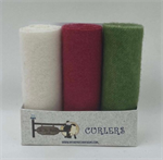 Wool Curlers - Candy Cane - 4^ x 16^