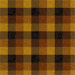 Quilting Treasures - Great Plains - Plaid, Orange