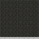 Marcus Fabrics - Black Sheep Cottons - Oval Bars, Black