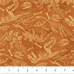 Northcott - Dino Roar - Dino Bones, Rust