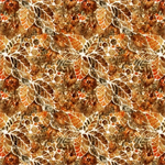 Quilting Treasures - Kindred Spirits - Batik Leaves, Amber