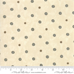 Moda - Lake Views - Dots, Ecru