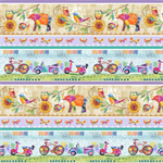 Studio E - Color My World - Novelty Stripe, Multi