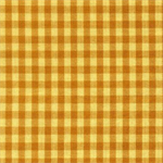 Dunroven House - Tea Towel - Small Check, Mustard/Dijon