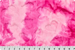 Shannon Fabrics - Luxe Cuddle - Sorbet Hearts, Valentine