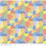 Riley Blake - New Box of Crayons - Scribbles, Multi