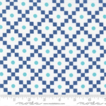 Moda - Simply Delightful - Journey Geometric, Nautical Blue