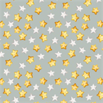 Blank Quilting - Nursery Rhyme Time - Stars, Slate